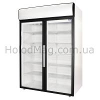 Холодильный шкаф Polair DM110-S, DM114-S со стеклянными дверьми для напитков