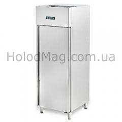 Морозильный шкаф Hurakan HKN-GX1410BT INOX двухдверный