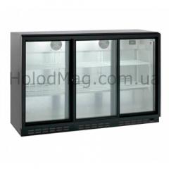 Холодильный шкаф Барный Hurakan HKN-GXDB315-SL трехдверный