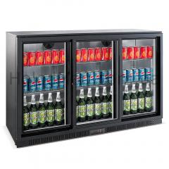 Холодильный шкаф барный EWT INOX LG320S трехдверный