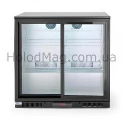 Холодильный шкаф Барный Hendi 228 л 233917 двухдверный