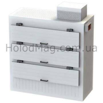 Холодильная камера для морга КХМ3Б (боковая, три места) КХМ3Б