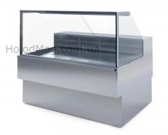Холодильная витрина Универсальная Илеть ВХСн Cube с прямым стеклом