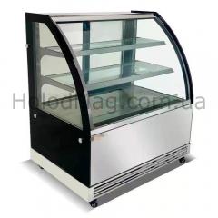 Холодильные витрины Кондитерские Gooder FC-400RCD, FC-500RCD, FC-600RCD, FC-700RCD с гнутым стеклом
