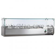 Холодильная витрина Gooder VRX1500/380 с прямым стеклом