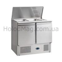 Стол-саладетта холодильный двухдверный TEFCOLD SA920-I