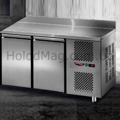 Стол холодильный Tecnodom TF02MIDGNAL двухдверный