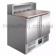 Стол холодильный для пиццы Saro GIANNI PS 900 двухдверный