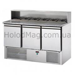 Холодильный стол для пиццы Tecnodom SLV03AI трехдверный