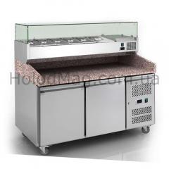  Холодиьный стол для пиццы Gooder PZ2600TN двухдверный