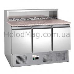 Холодильный стол для пиццы Gooder PS903 трехдверный