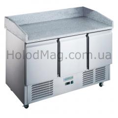 Холодильный стол для пиццы GoodFood GF-S903P трехдверный